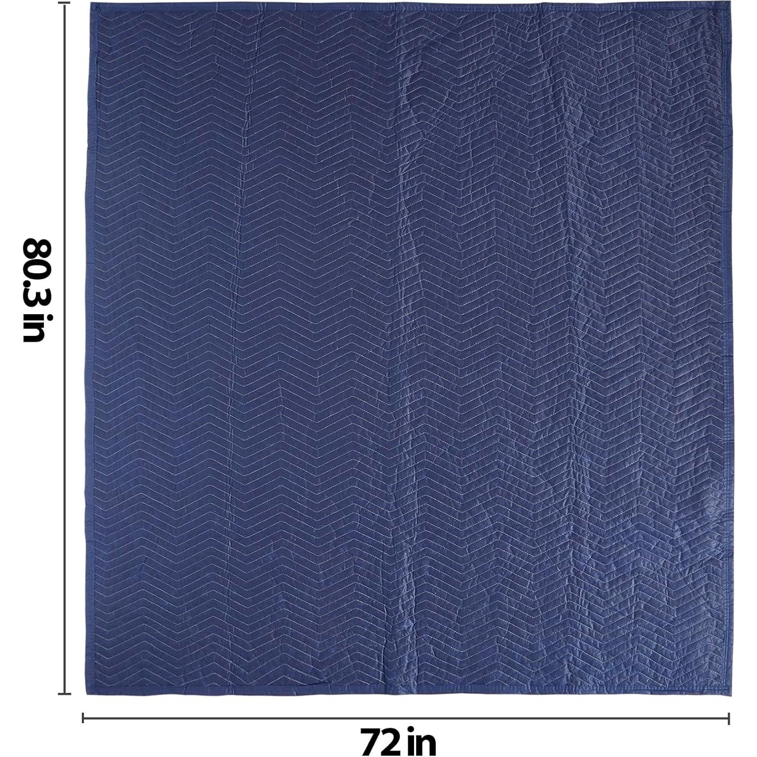 Mantas de Mudanza ZENY 12 Paquete 203x183 cm Alta Resistencia