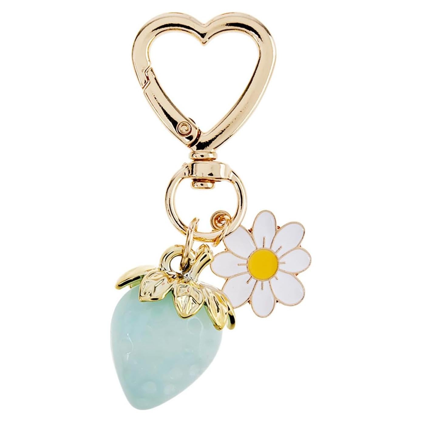 Llavero de Fresa Iridiscente Agromusk para Mujeres