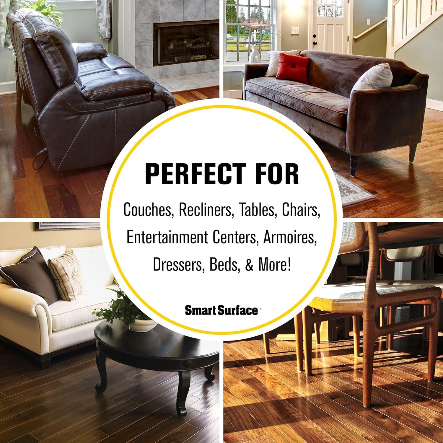 Almohadillas de Fieltro Autoadhesivas Smart Surface 2.54 cm Beige 160 Pzas