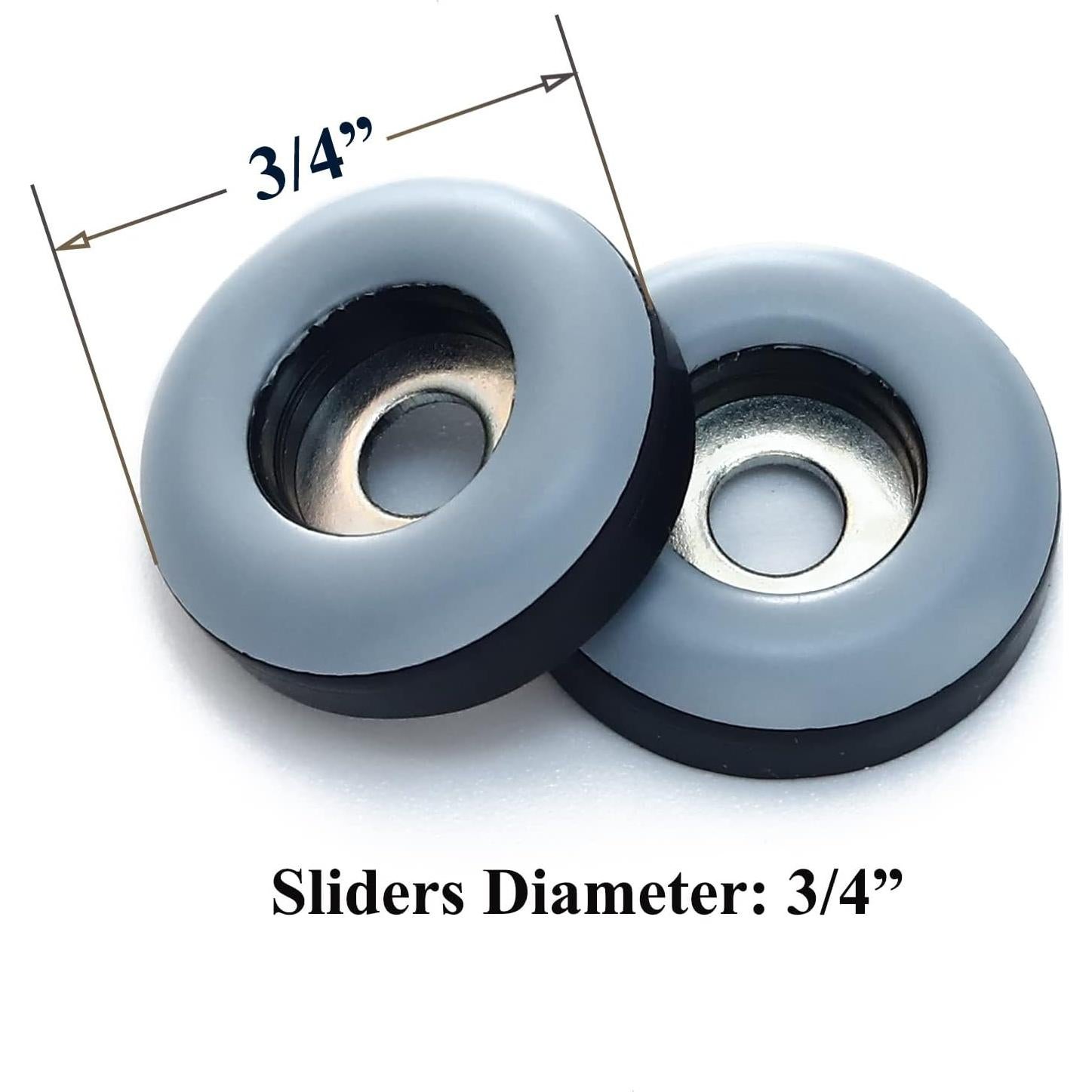 Deslizadores de Muebles Furnigear PTFE 40pack para Piso