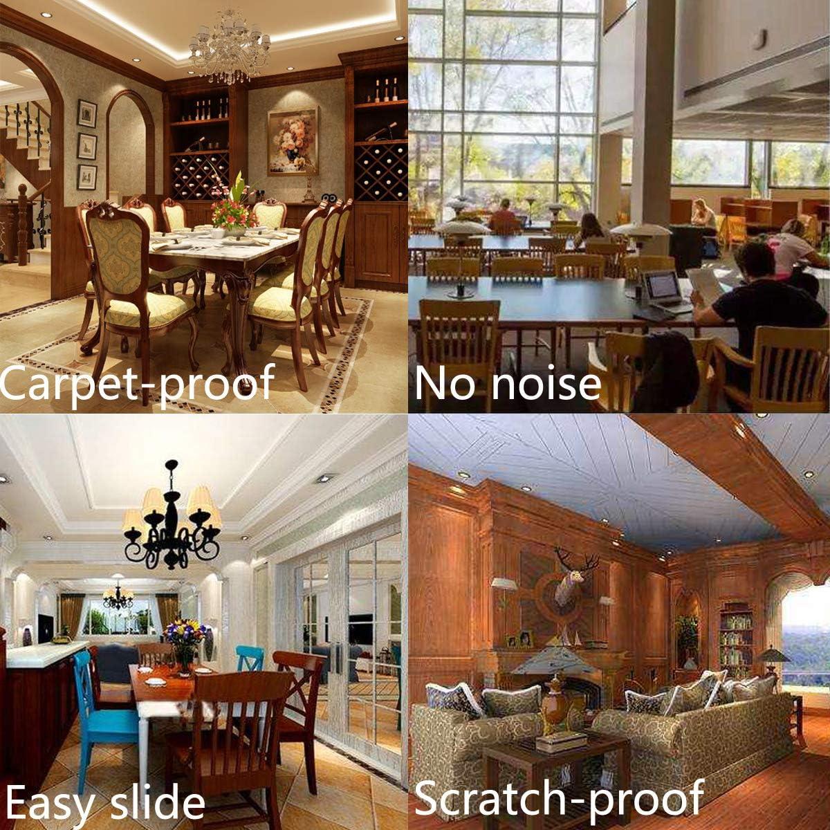 Deslizadores de Muebles Furnigear PTFE 40pack para Piso