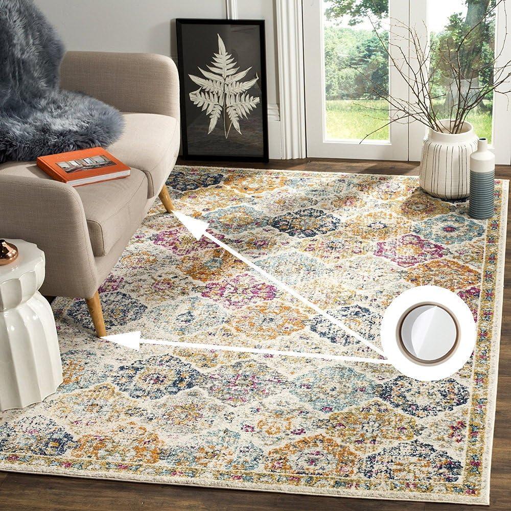 52 Deslizadores Autoadhesivos para Muebles Liyic 2.87cm Beige