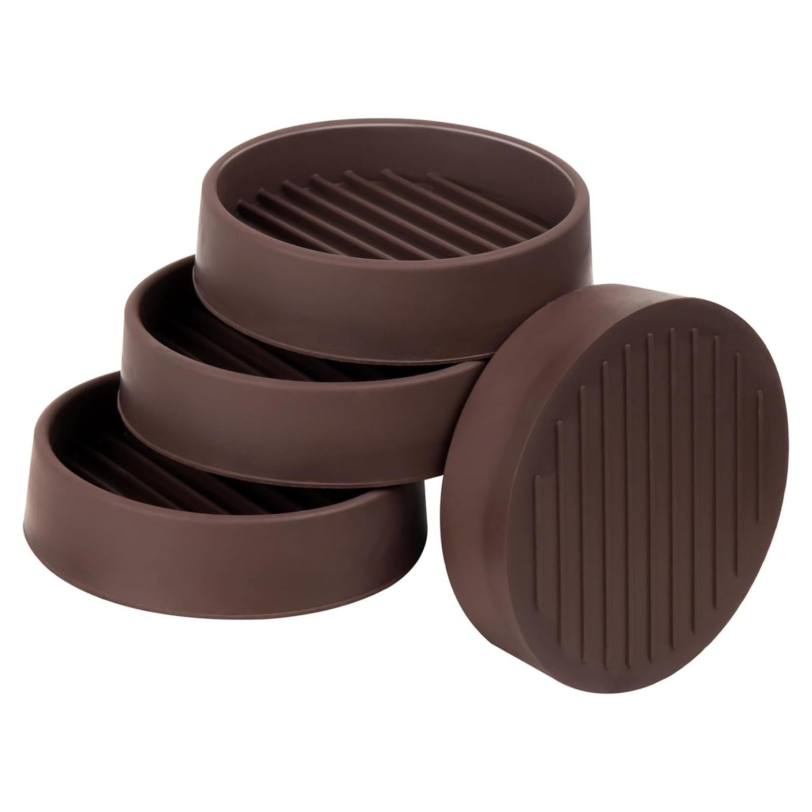 Almohadillas Antideslizantes Golesh 7.6x7.6 cm para Muebles - 4 Pzas