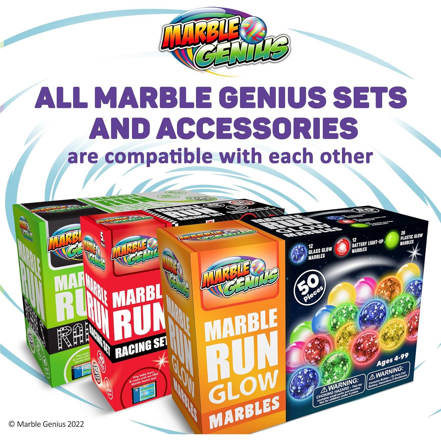 Canicas que Brillan en la Oscuridad Marble Genius - 50 Piezas