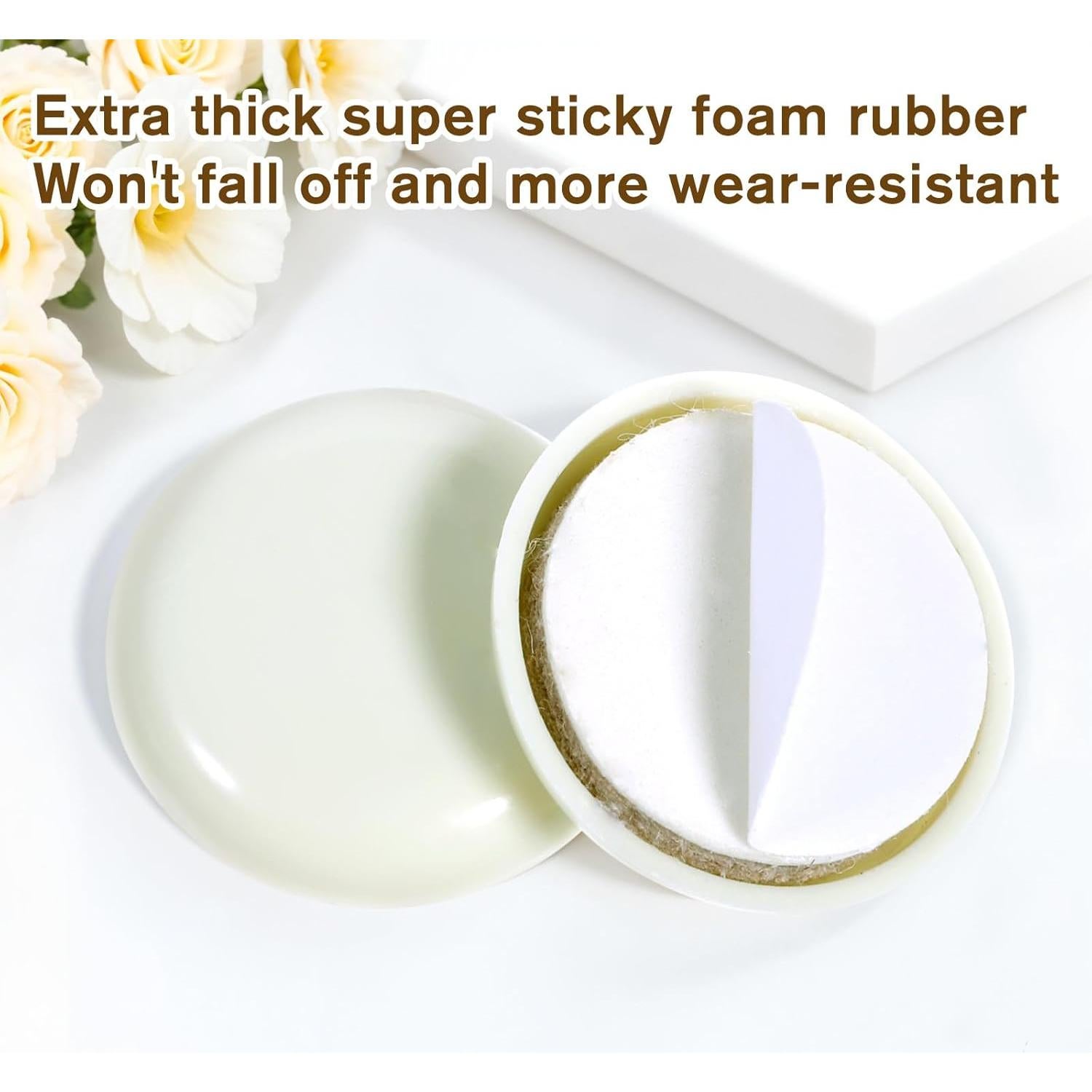 Deslizadores de Muebles SynHHergyx 36 Pcs 30mm para Pisos de Madera