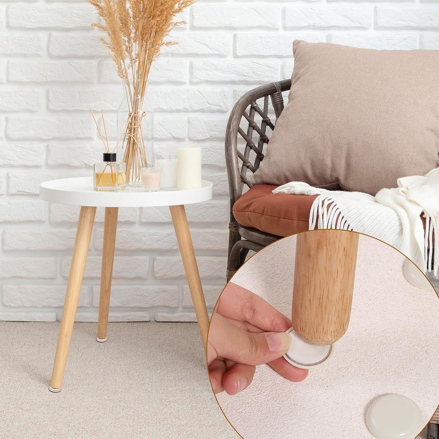 Deslizadores de Muebles SynHHergyx 36 Pcs 30mm para Pisos de Madera