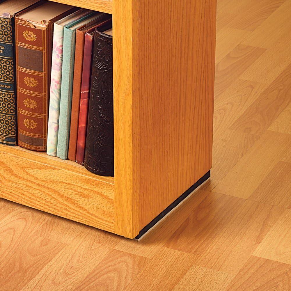 Deslizadores de Muebles Super Sliders 4 Piezas 22.86x6.35cm