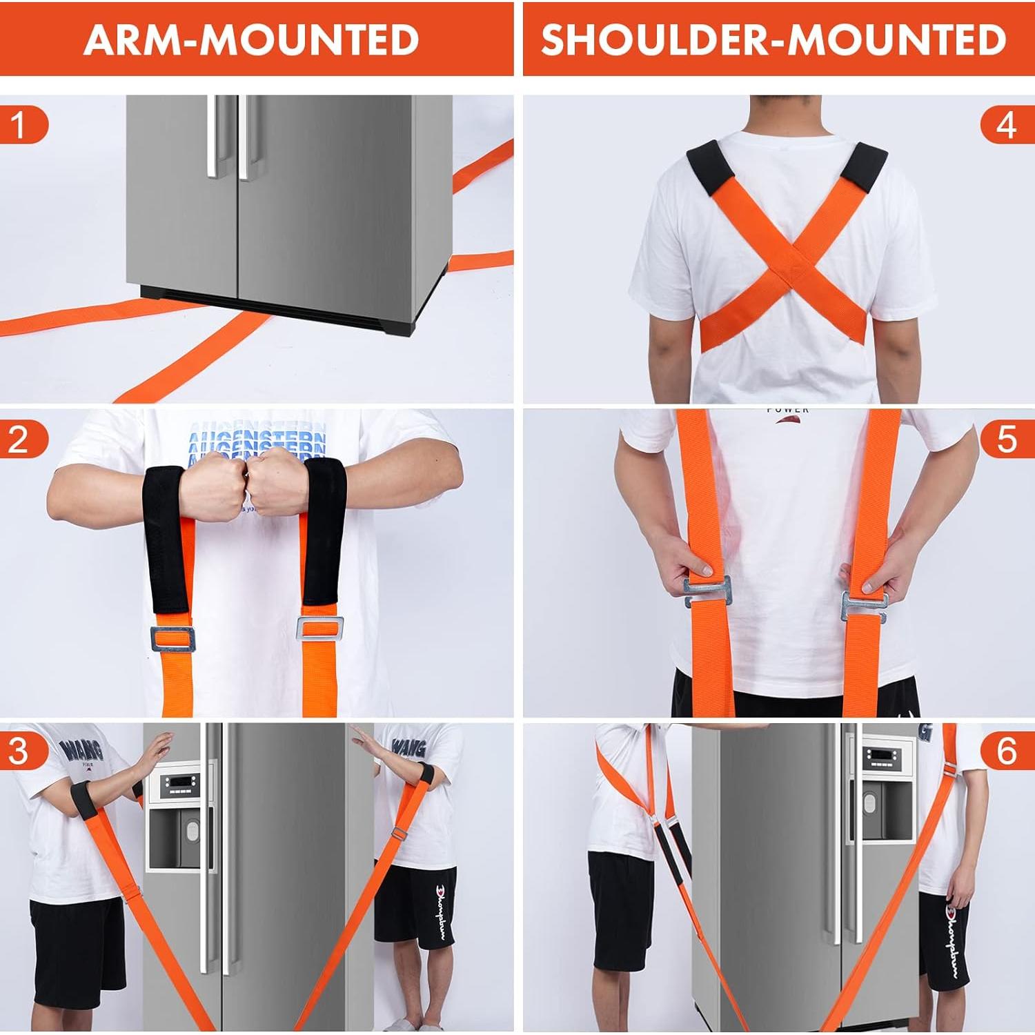 Correas de Levantamiento Acolchadas Kanglan PL007 para Muebles