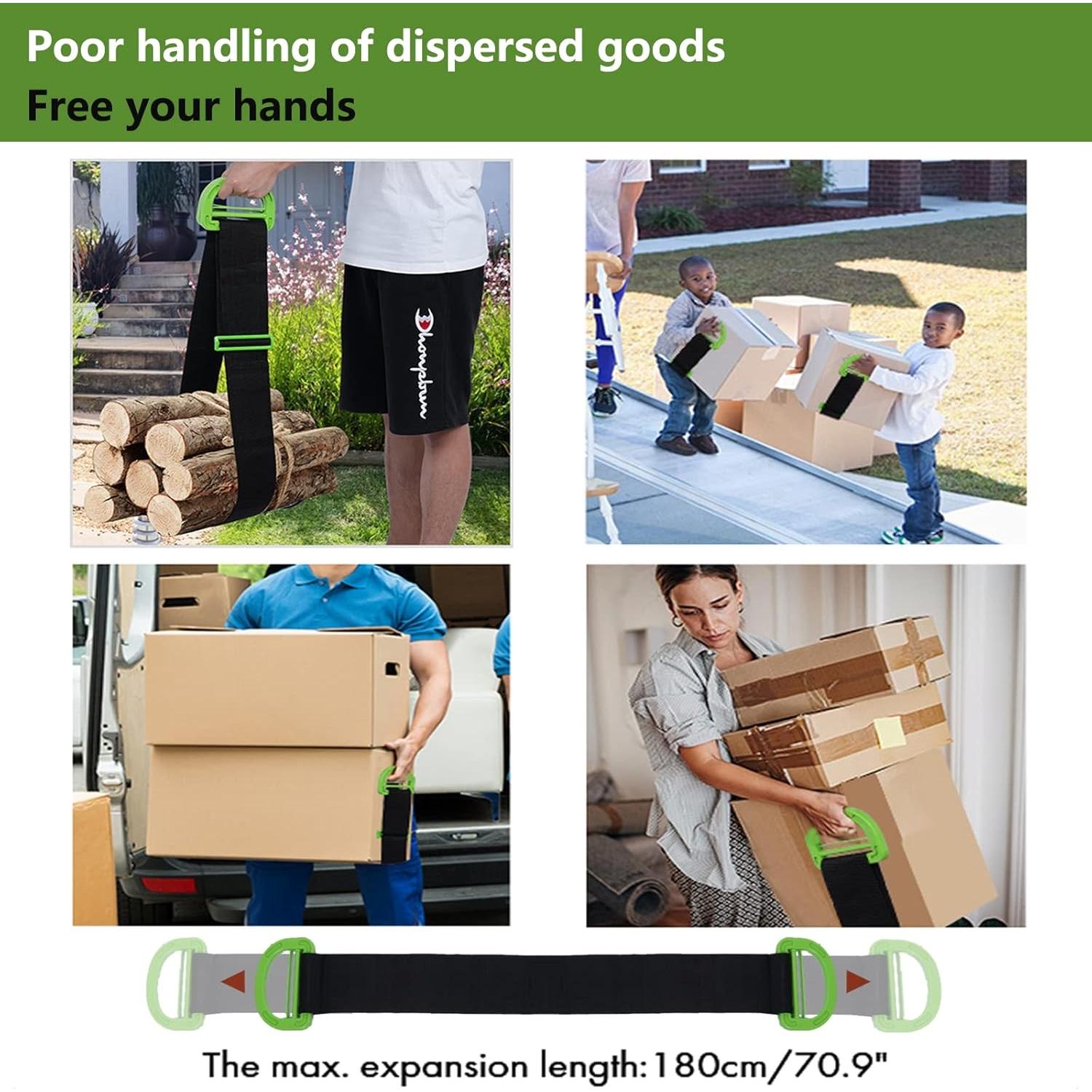 Correas de Levantamiento Acolchadas Kanglan PL007 para Muebles