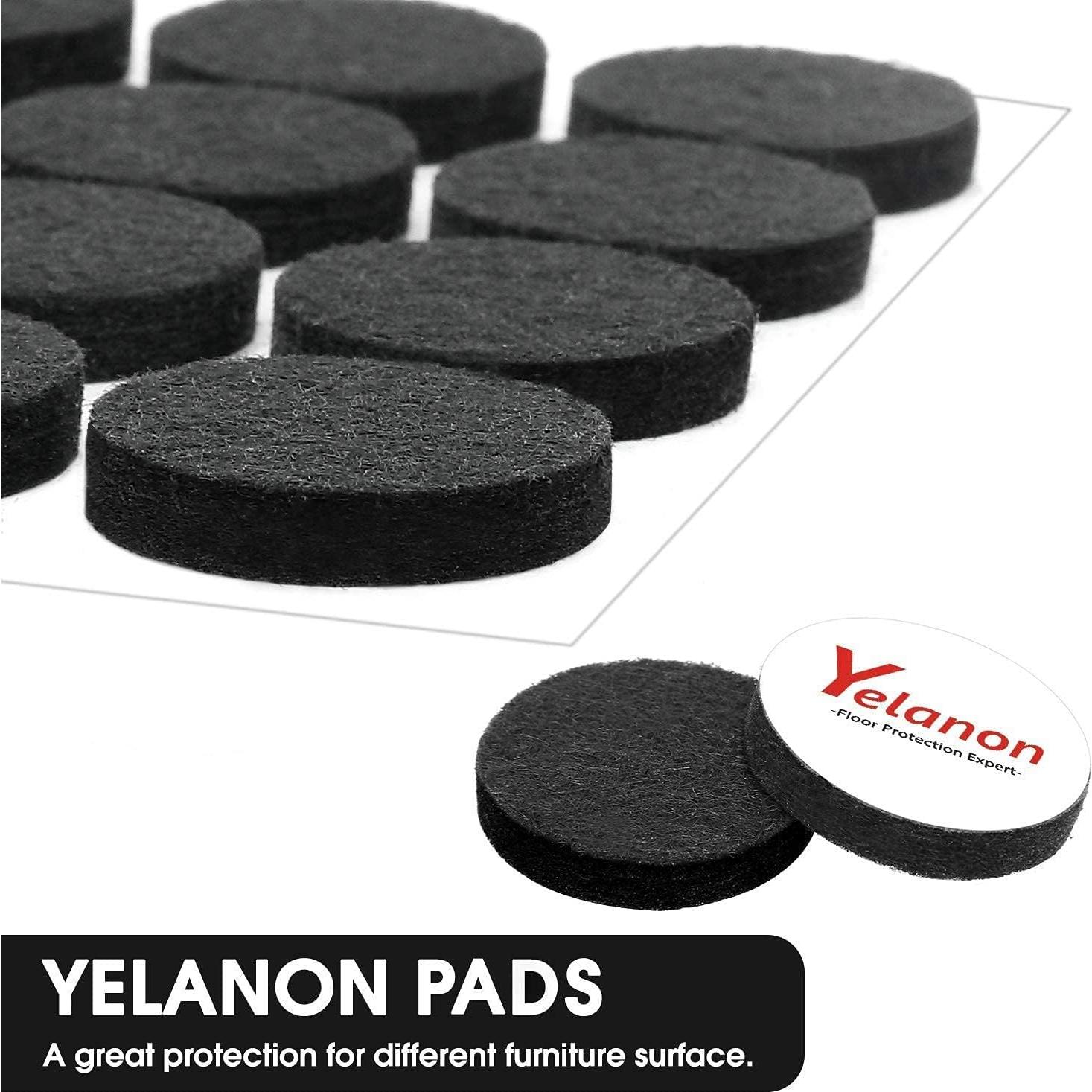 Almohadillas de Fieltro Yelanon 261 Pcs Protectores Piso Madera