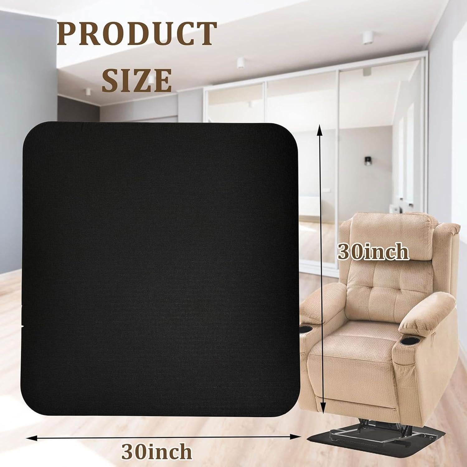 Almohadillas Antideslizantes para Sillones Reclinables Xinhw 76.2x76.2cm