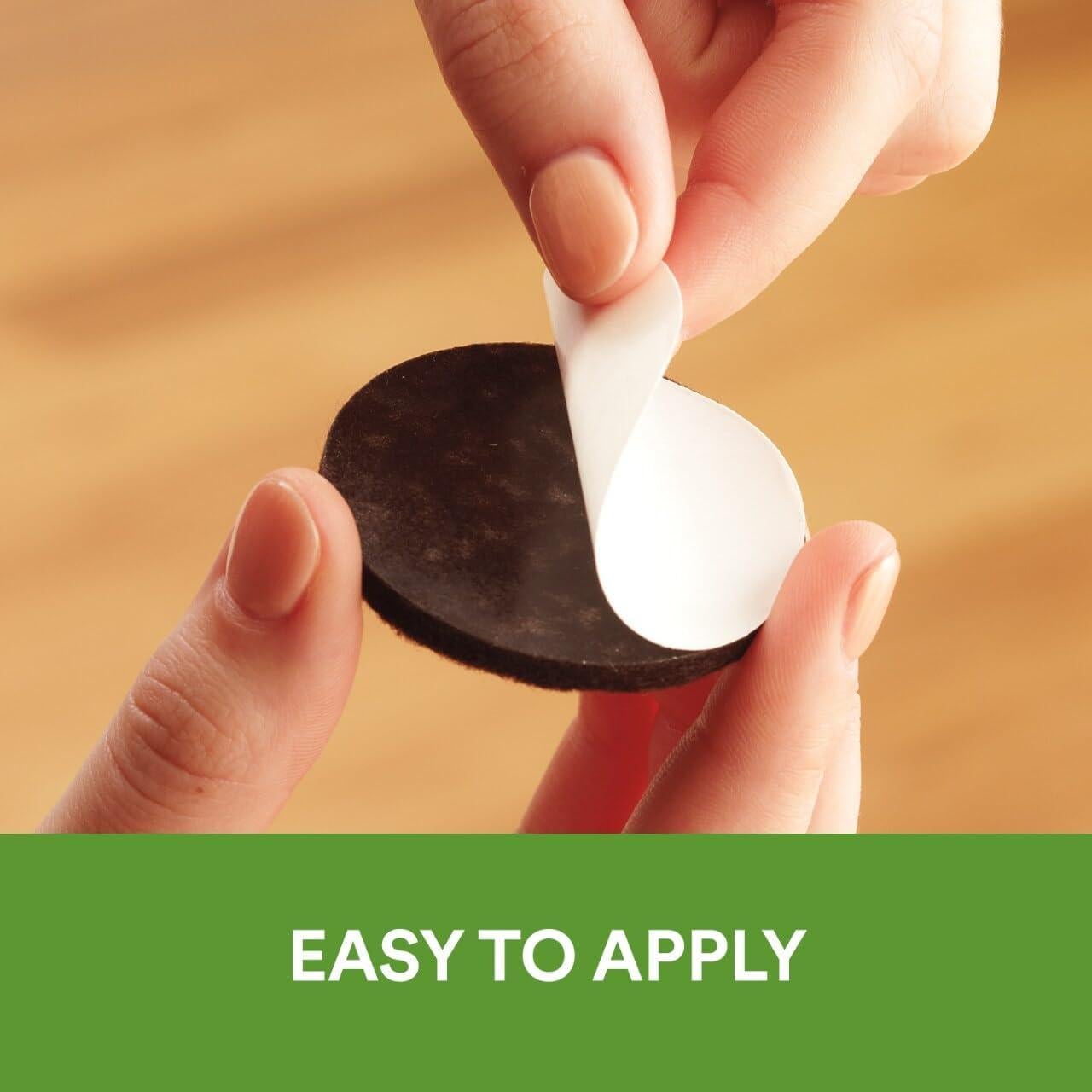 Almohadillas de Fieltro Scotch 199 PCS Marrón Autoadhesivas