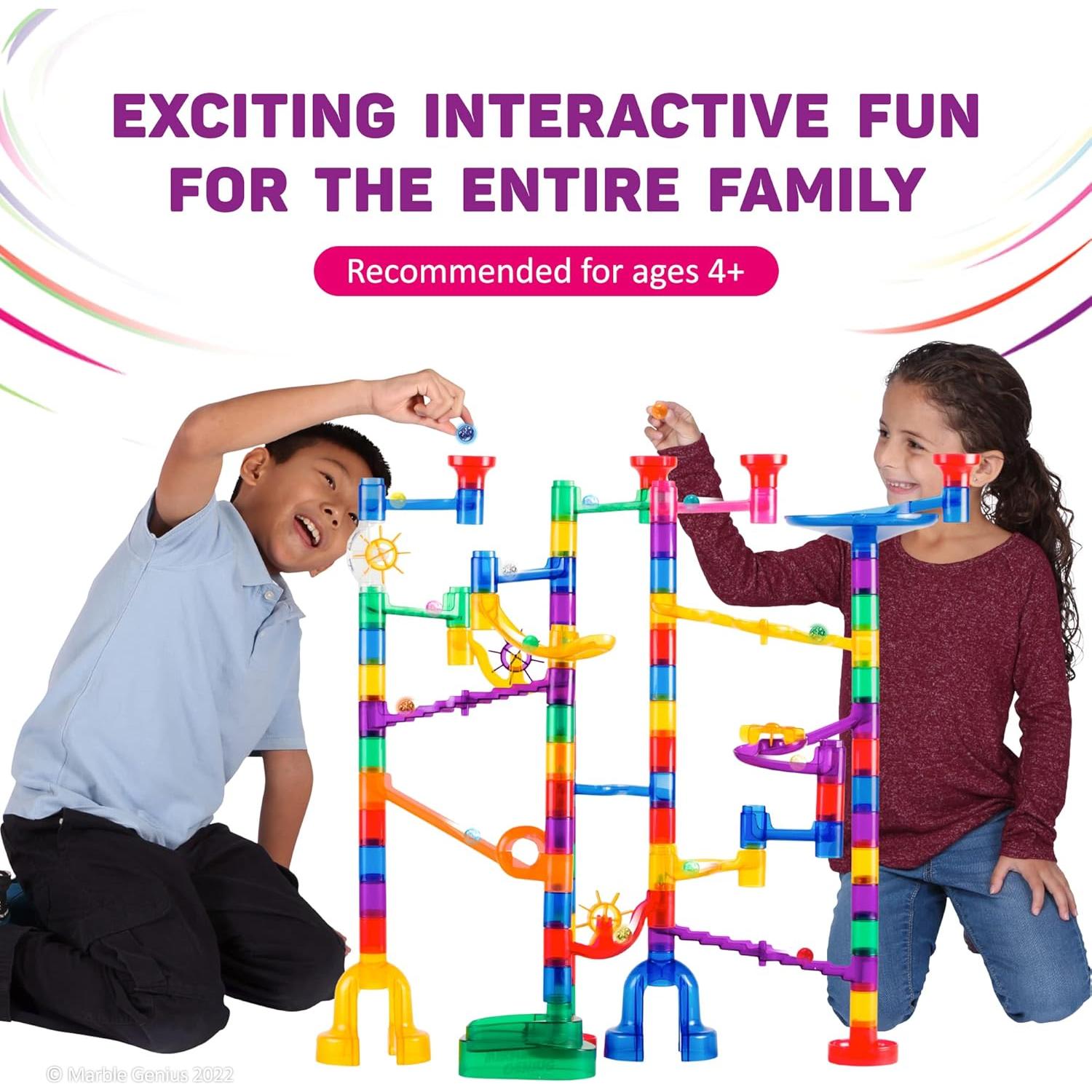 Conjunto de Canicas Brillantes Marble Genius 115 Piezas