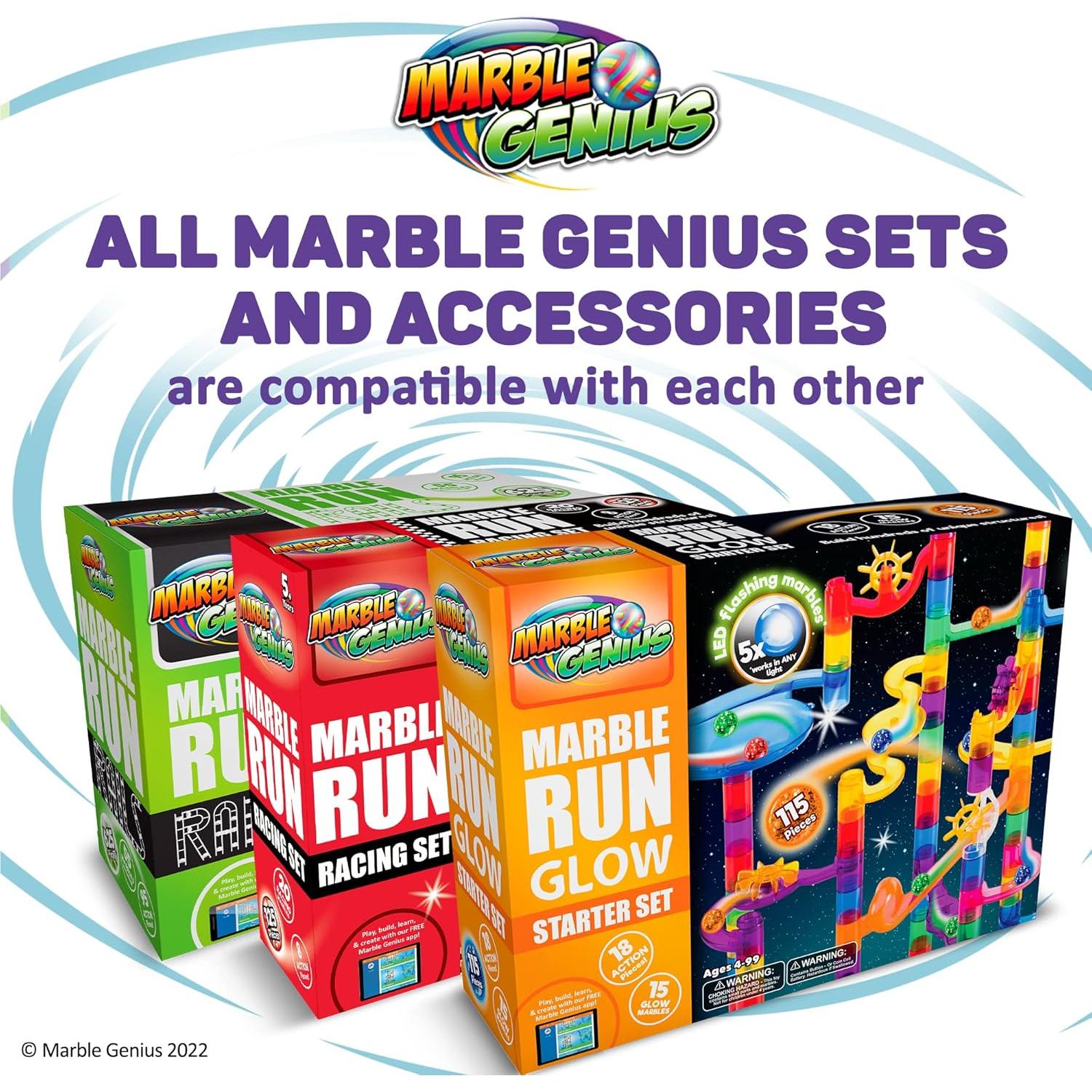 Conjunto de Canicas Brillantes Marble Genius 115 Piezas