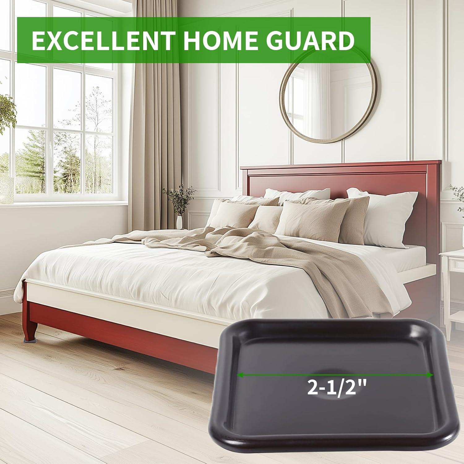 Copas de Caster Cuadradas GAGUIUP 6.35 cm 12 Paquete