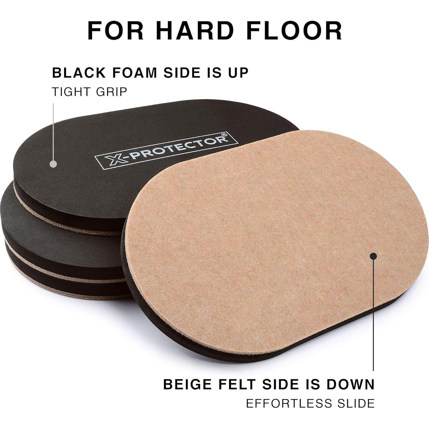 Deslizadores de Muebles de Fieltro X-PROTECTOR 4 PCS 24 cm