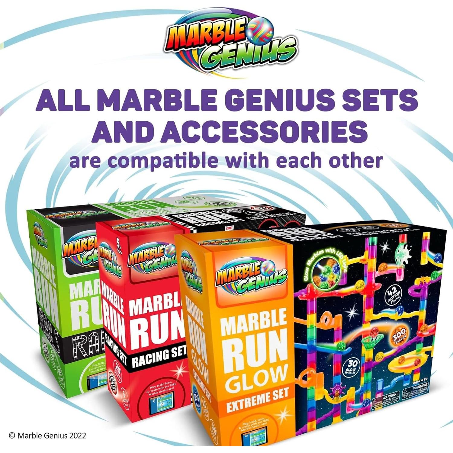 Juego de Pista de Canicas Marble Genius 300 Piezas Brillante