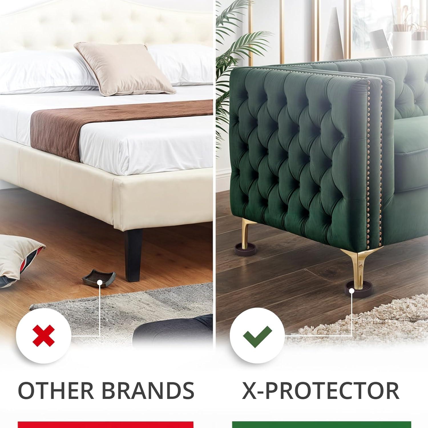 Tazas de Muebles X-PROTECTOR 8 PCS 5 cm Antideslizantes