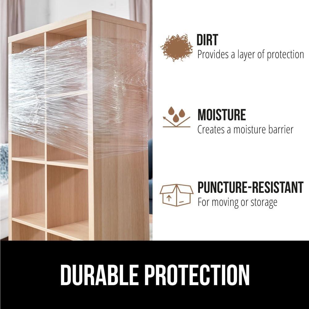 Envoltura Plástica de Estiramiento Gorilla Grip 2 Rollos 1000 pies