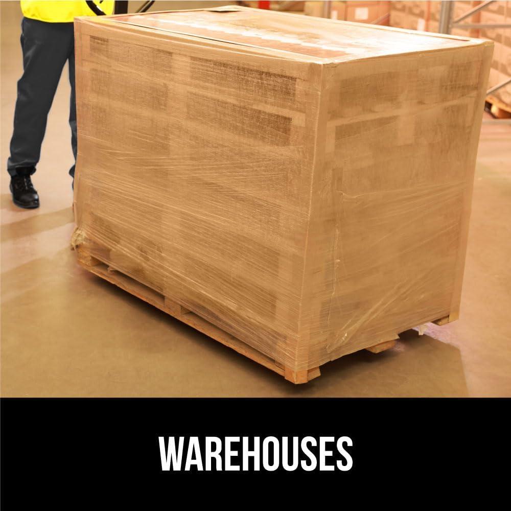 Envoltura Plástica de Estiramiento Gorilla Grip 2 Rollos 1000 pies