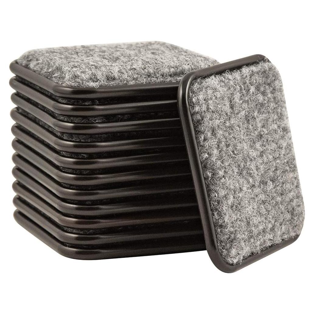 Copas de Caster Reutilizables Waxman 6.35 cm Cuadradas 12 Pzas