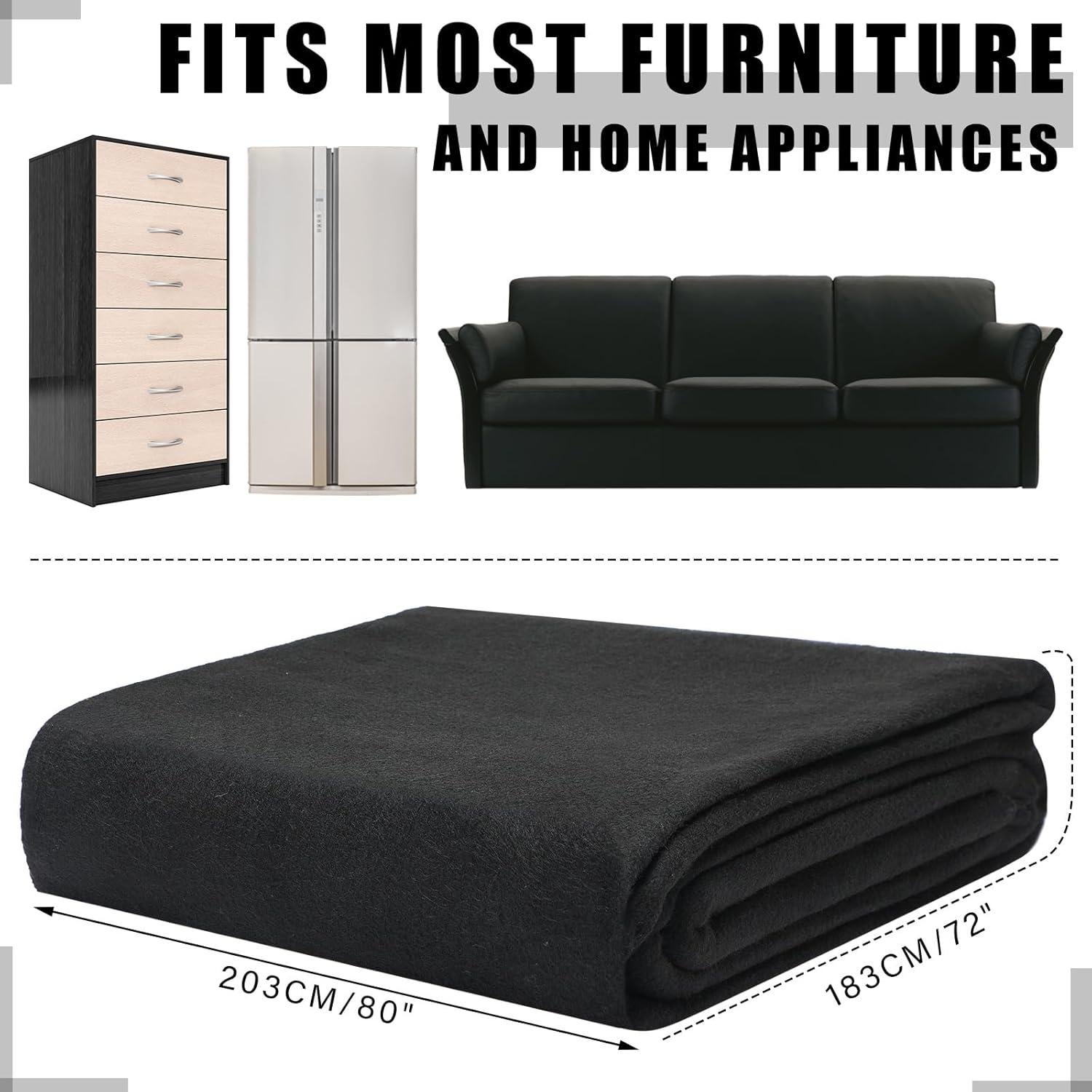 4 Manteles de Mudanza Fanfanwin 203x183 cm Alta Resistencia