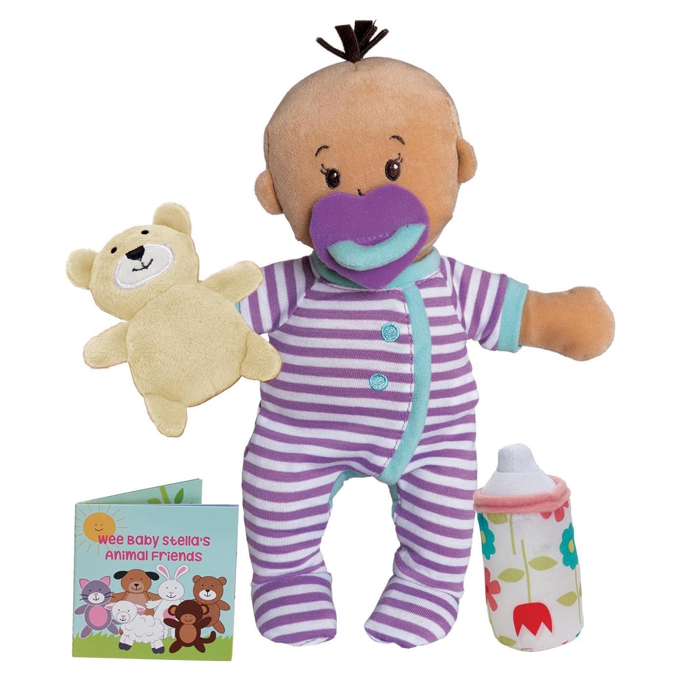 Muñeca de Bebé Wee Baby Stella Beige 30.48 cm con Accesorios
