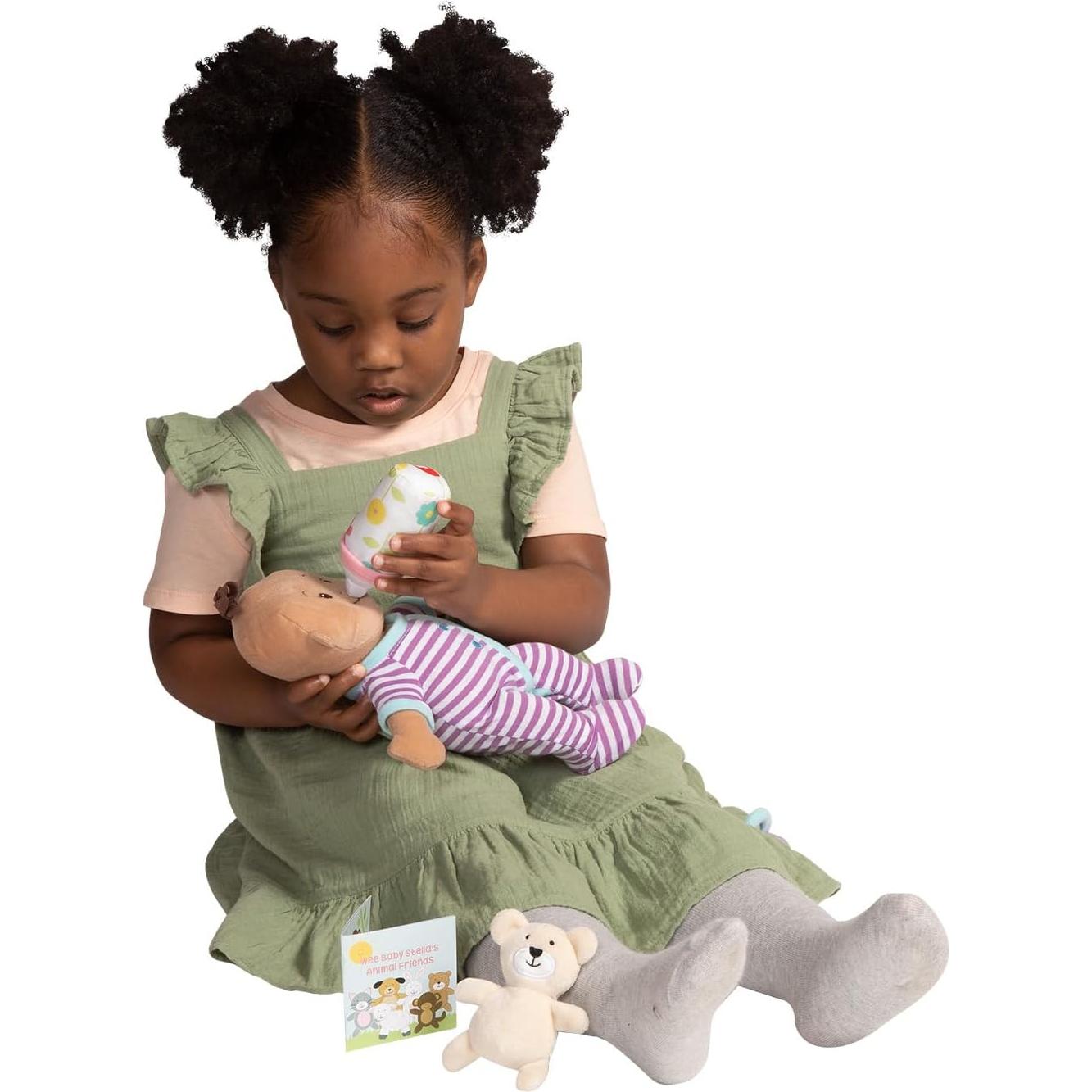 Muñeca de Bebé Wee Baby Stella Beige 30.48 cm con Accesorios