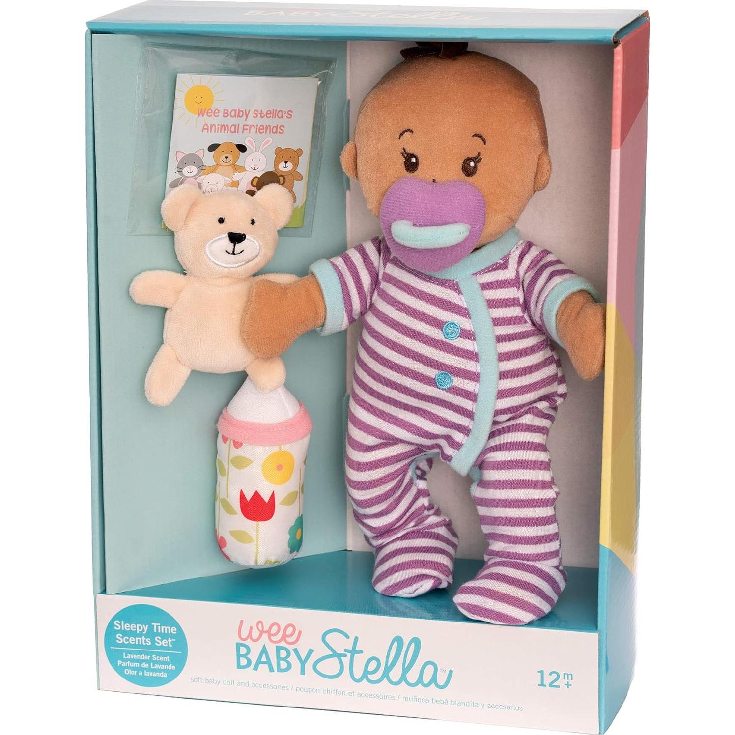 Muñeca de Bebé Wee Baby Stella Beige 30.48 cm con Accesorios