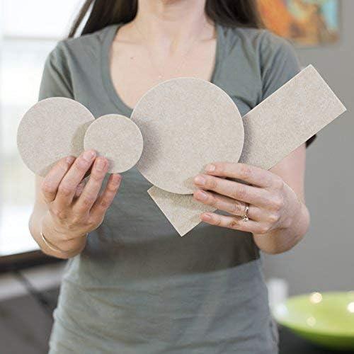 Deslizadores de Muebles Smart Surface 5" Redondos Reutilizables