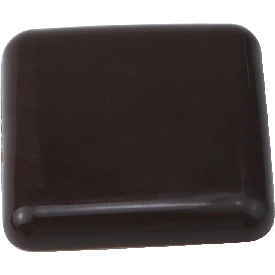 8 Deslizadores de Muebles Autoadhesivos Cuadrados Marrones