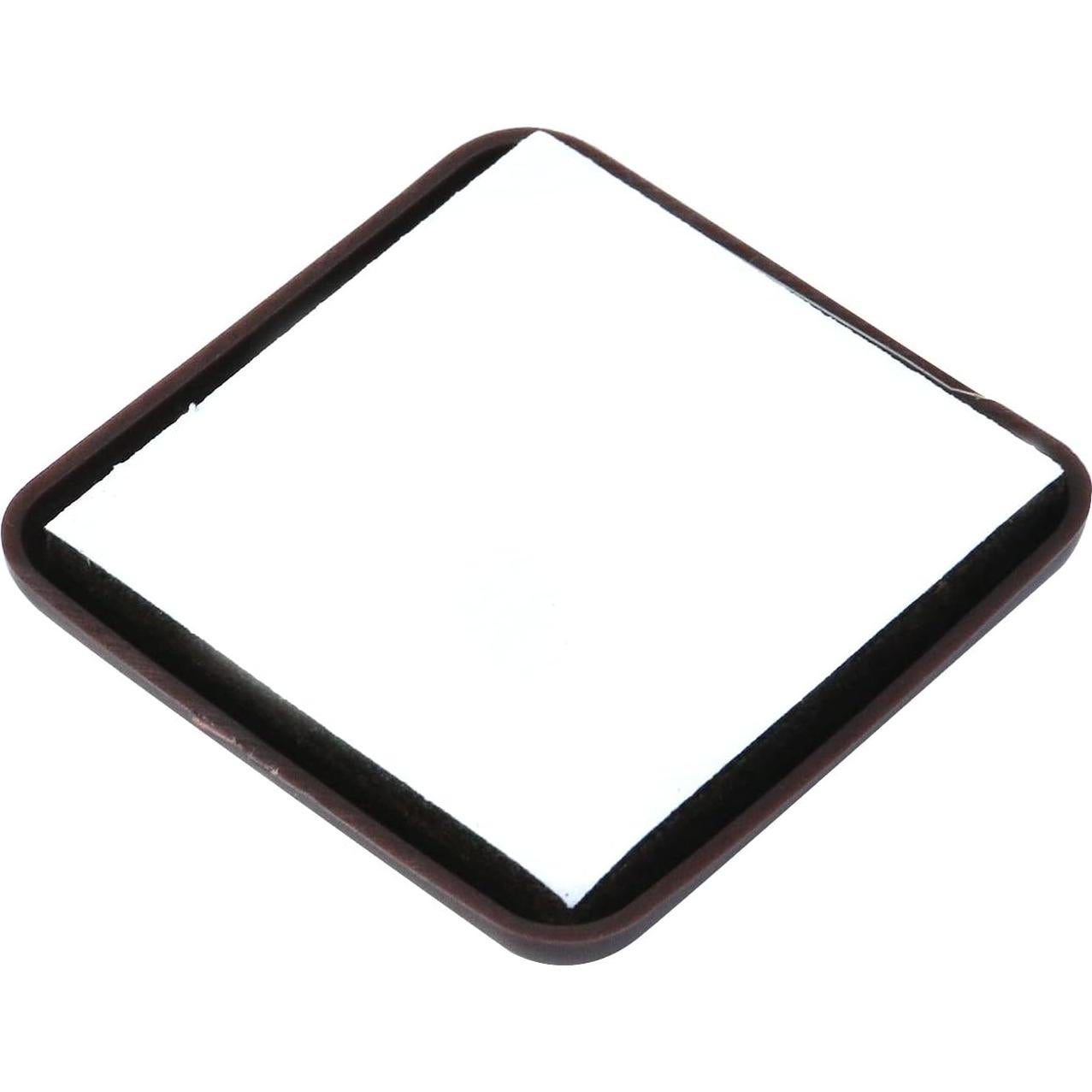 8 Deslizadores de Muebles Autoadhesivos Cuadrados Marrones