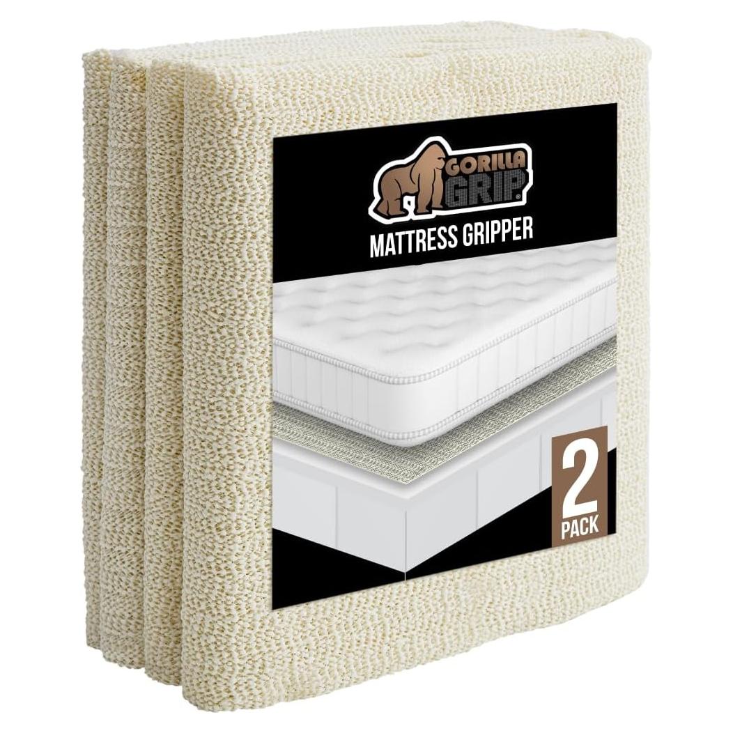 Agarrador de Colchones Antideslizante Gorilla Grip - Paquete de 2