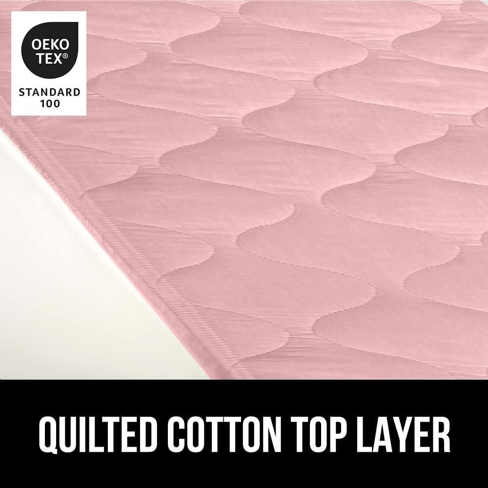 Almohadilla Lavable GORILLA GRIP 132x86 cm Rosa Antideslizante