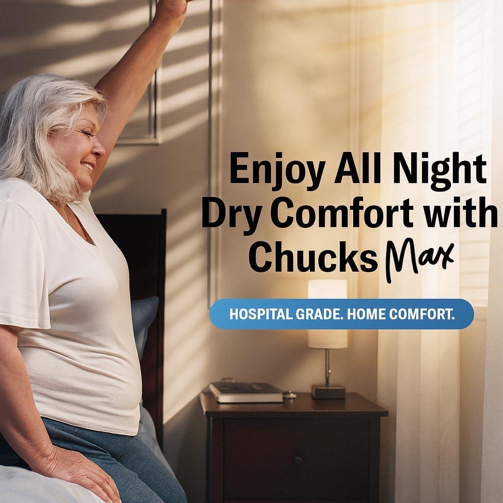 Almohadillas Desechables Chucks MAX 91x91 cm para Incontinencia