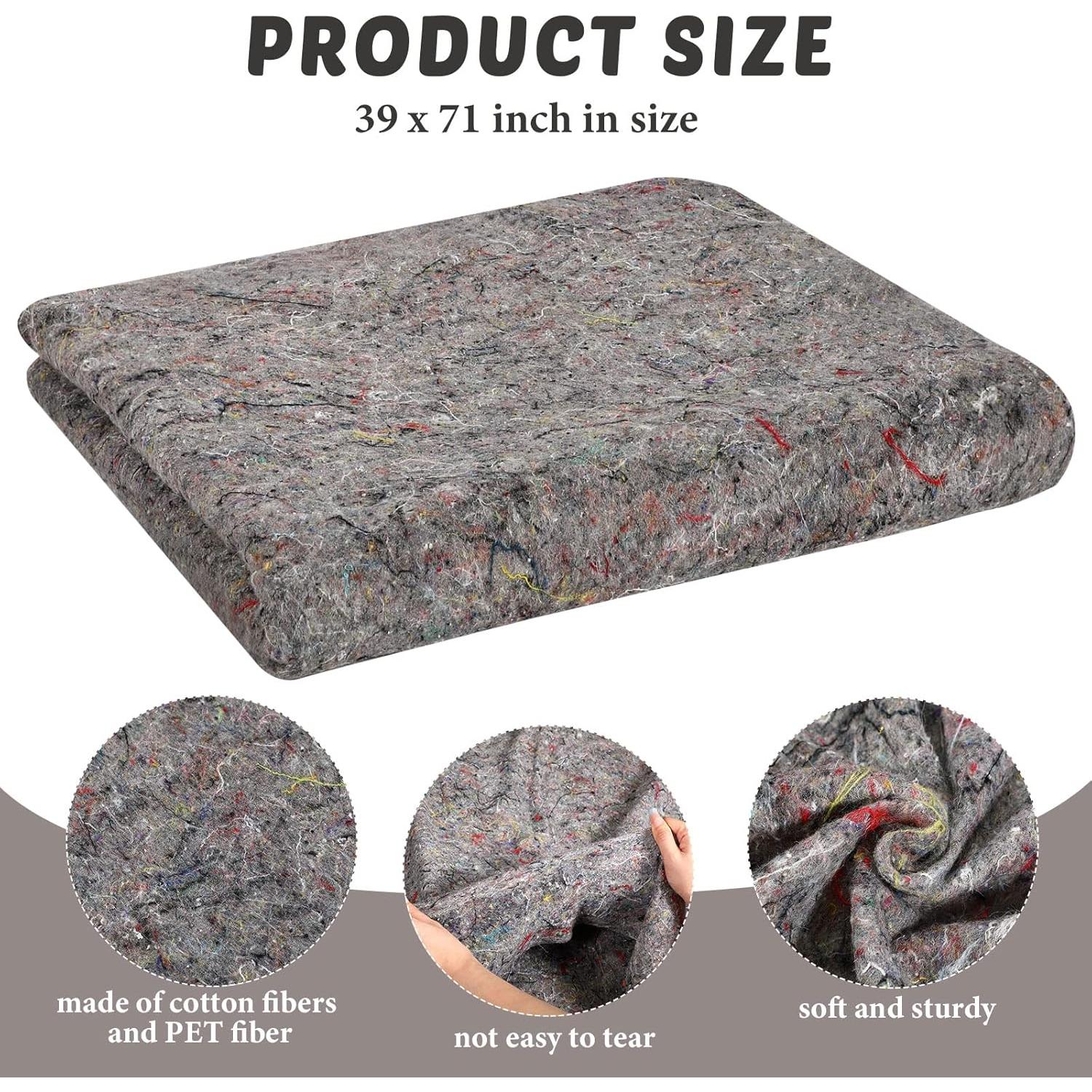 Mantas de Mudanza Oudain 24 Piezas 99x180 cm Algodón Alta Resistencia