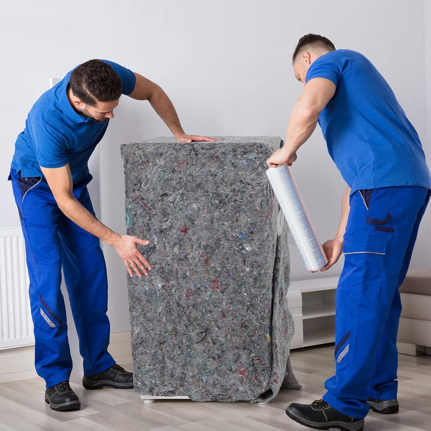 Mantas de Mudanza Oudain 24 Piezas 99x180 cm Algodón Alta Resistencia