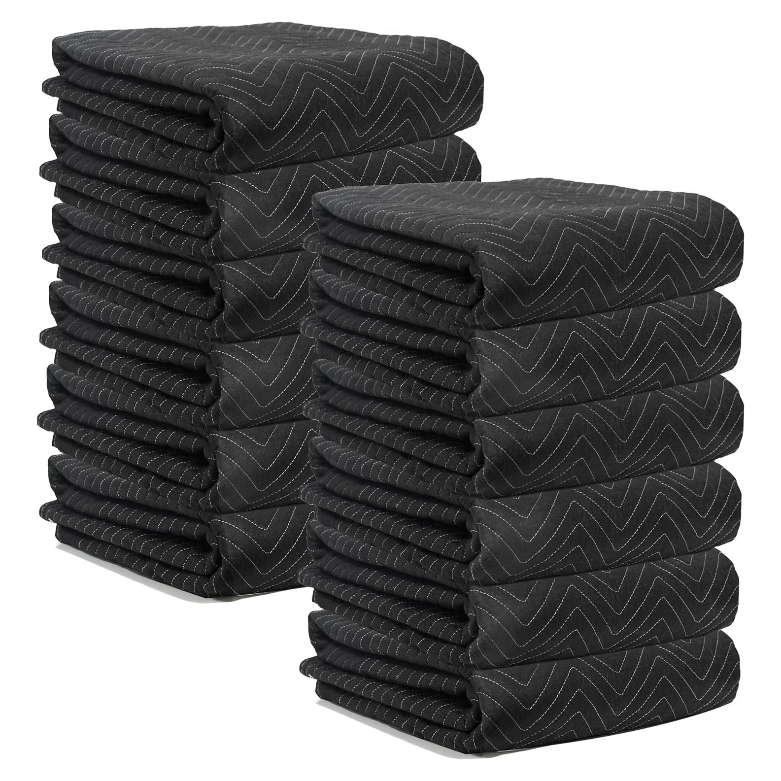 Manteles de Mudanza JourneyO 12 Piezas 203x183 cm Negro