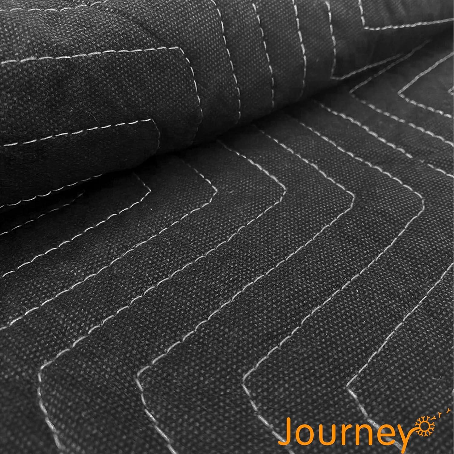 Manteles de Mudanza JourneyO 12 Piezas 203x183 cm Negro