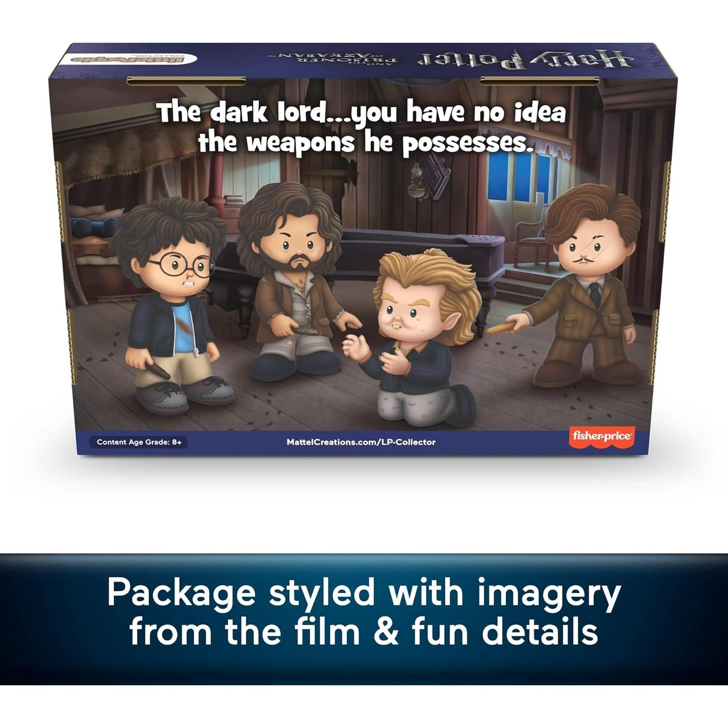 Conjunto Edición Especial Little People Harry Potter 4 Figuras