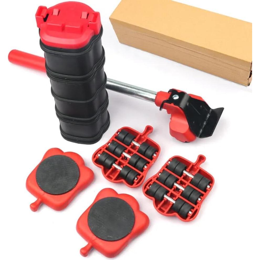 Juego de Herramientas para Mover Muebles Genérico 13 Piezas 272 kg