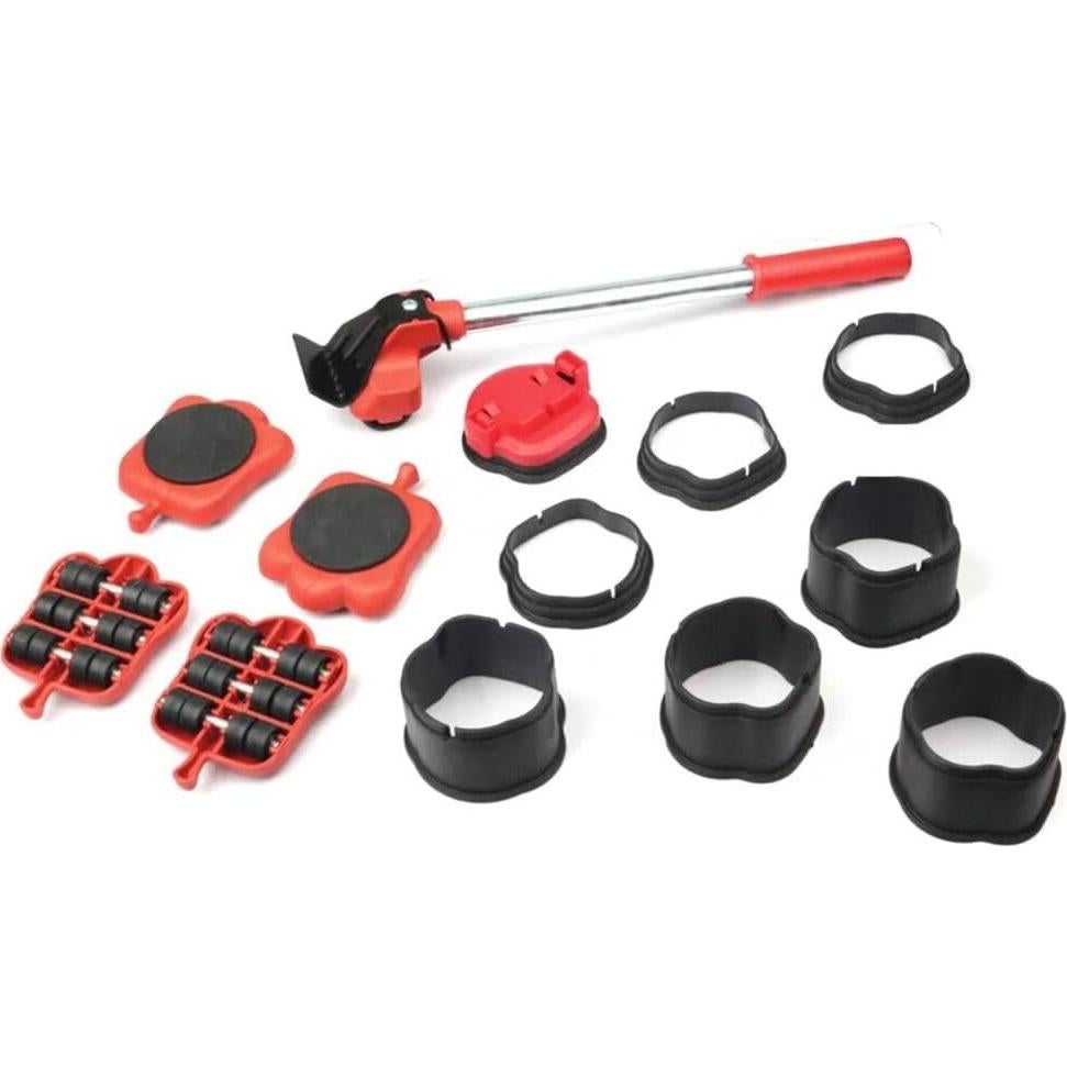 Juego de Herramientas para Mover Muebles Genérico 13 Piezas 272 kg