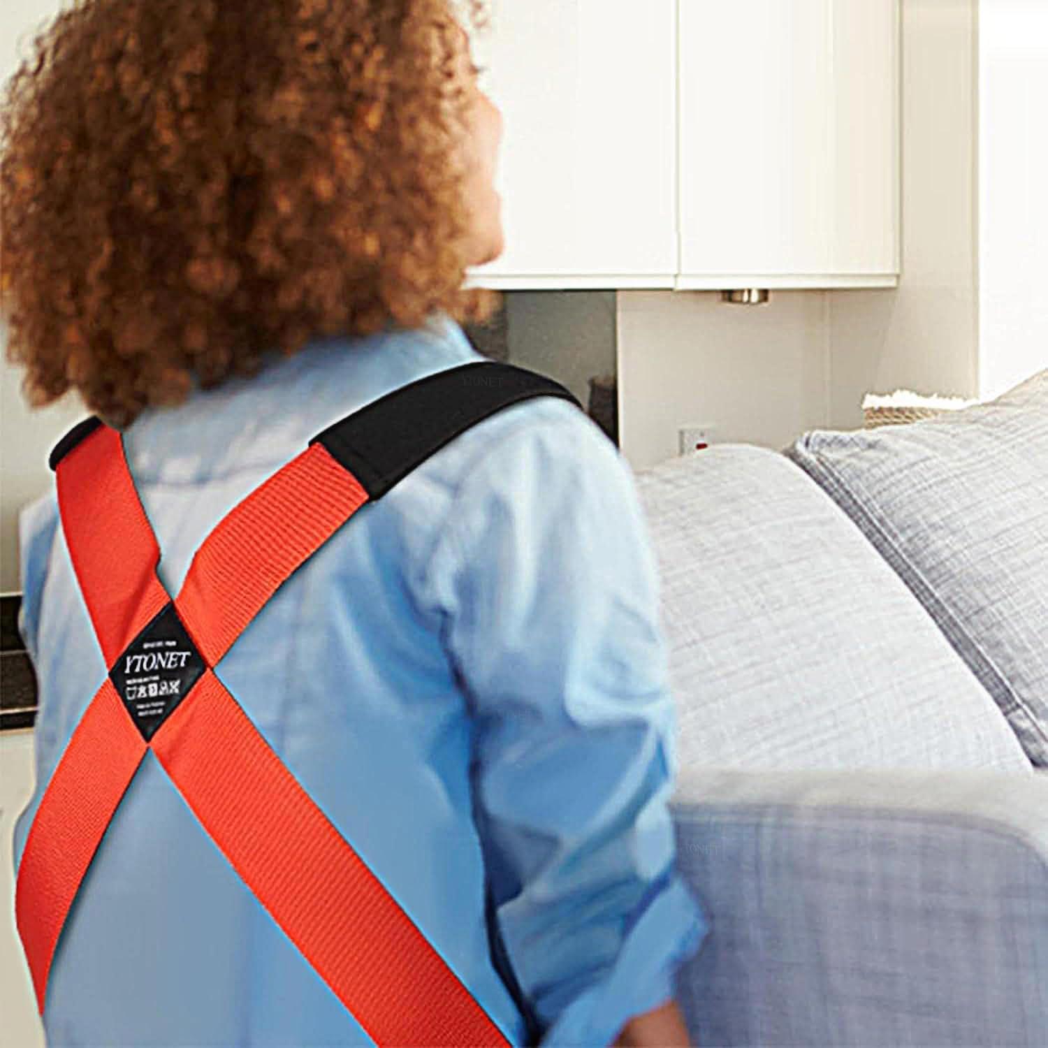 Correas de Movimiento Ytonet para Mover Muebles 3.05m Naranja