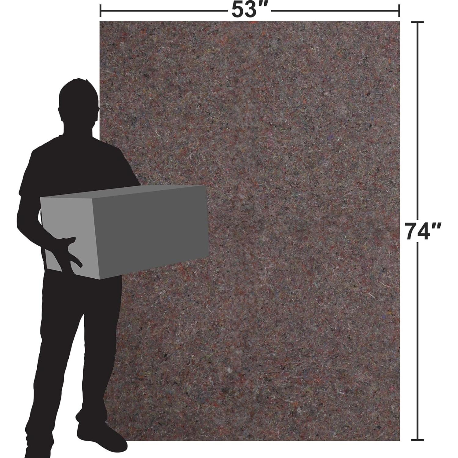 Mantas de Mudanza JungleA, Paquete de 12, 135x188 cm, 9 kg