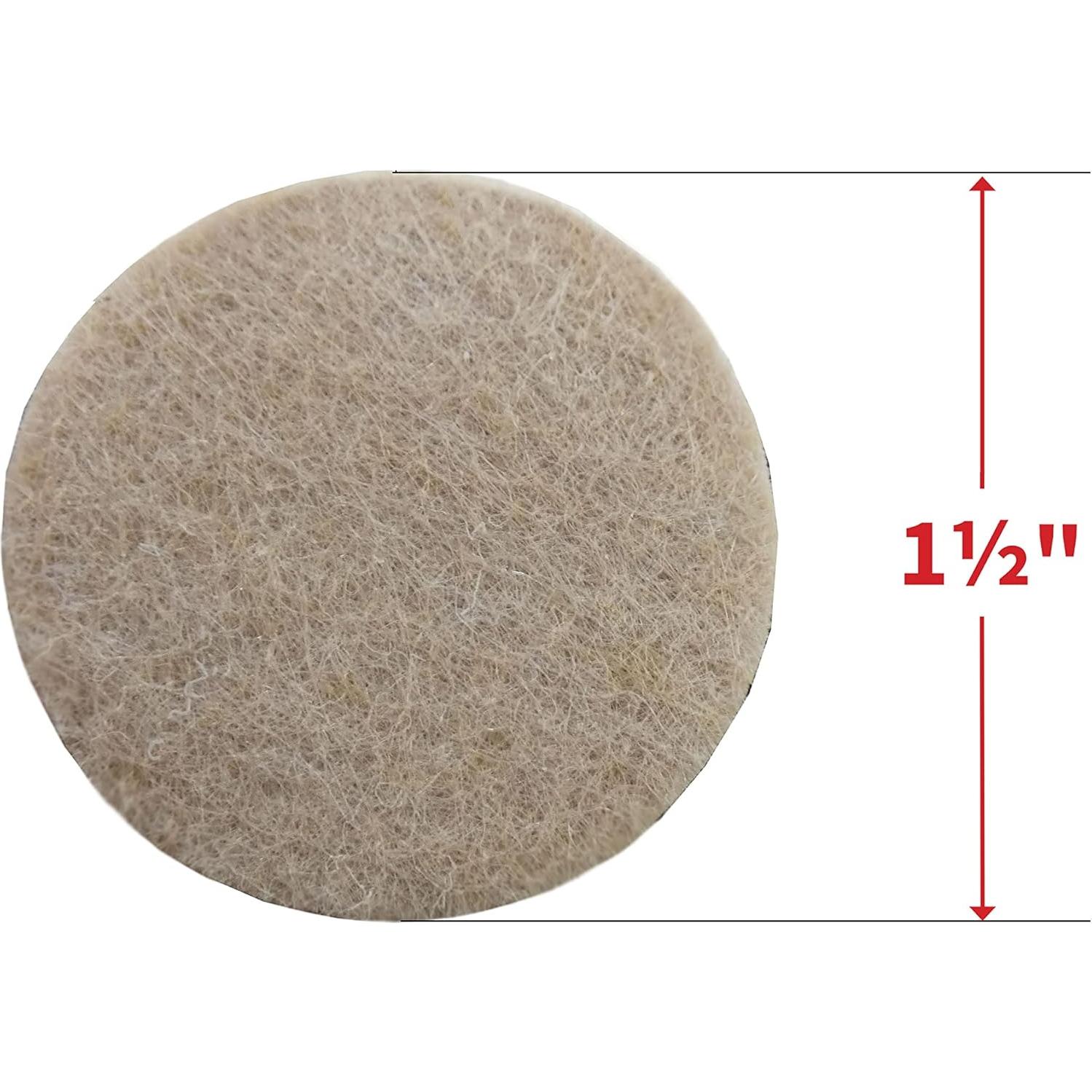 Almohadillas de Fieltro Autoadhesivas Shepherd 3.81 cm - 60 Piezas