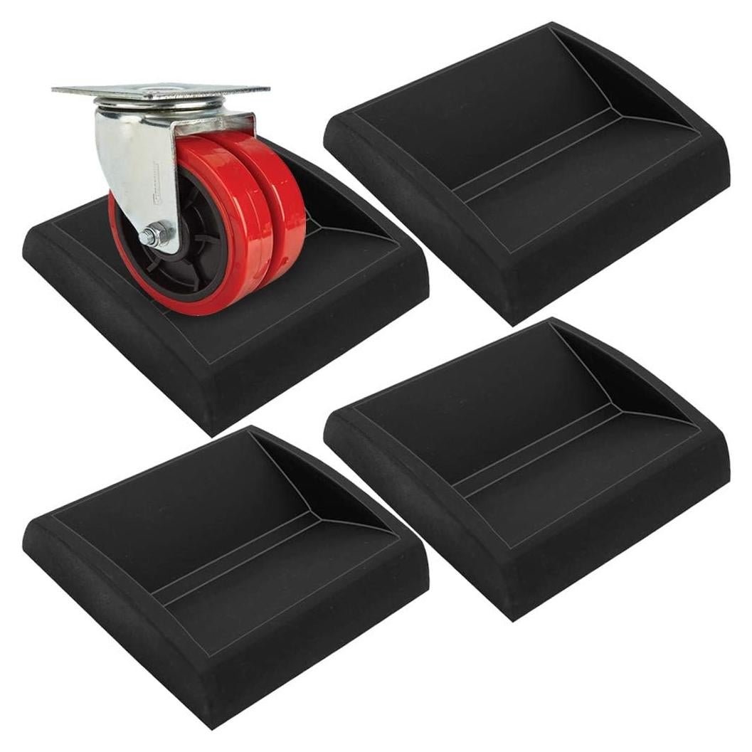 Detenedores de Ruedas de Muebles WELLGO 4 Unidades 7.62cm