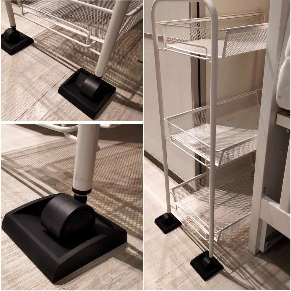 Detenedores de Ruedas de Muebles WELLGO 4 Unidades 7.62cm