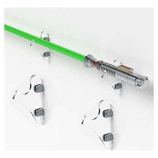 Soporte de Pared para Sables de Luz WANLIAN Transparente