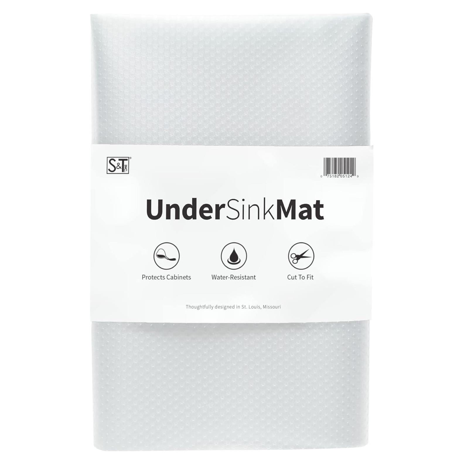 Alfombrilla Bajo Fregadero S&T INC. 60x120 cm Plástico Transparente