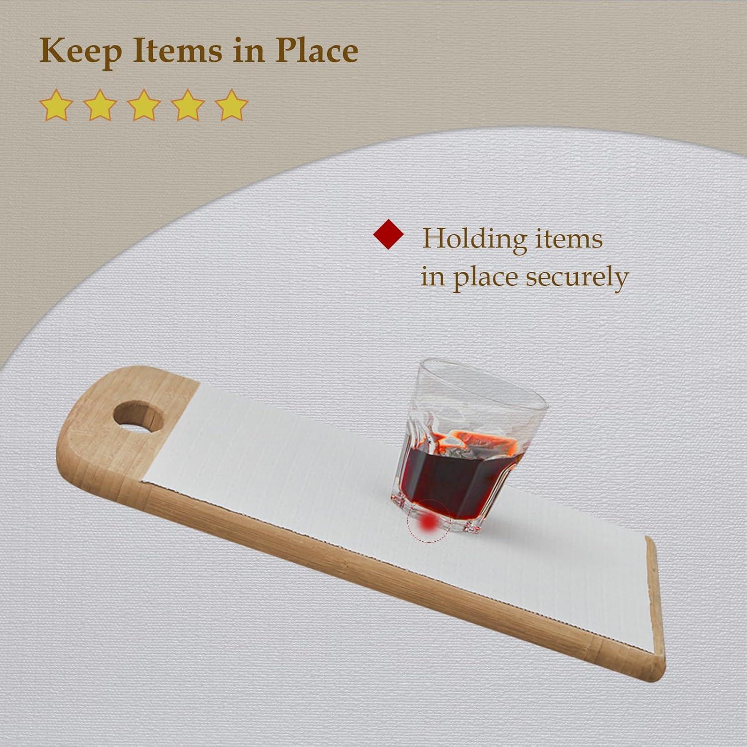 Forro de Estante Antideslizante Moriah Blanco 27.94x299.72 cm